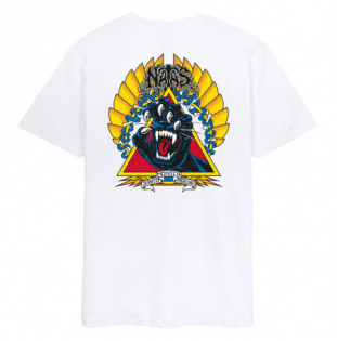 Camiseta Santa Cruz: Natas Screaming Panther T-Shirt (White)