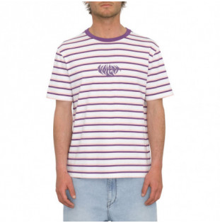 Camiseta Volcom: Rayeah Stripes Sst (White)