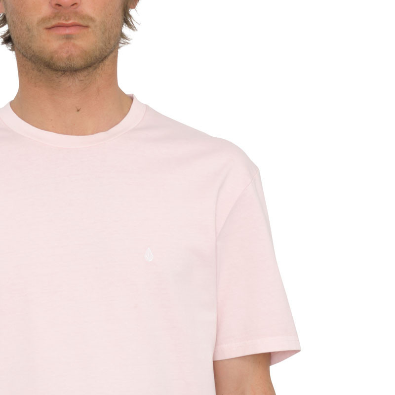 Camiseta Volcom: Solid Stone Emb Sst (Lilac Ash)