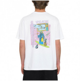 Camiseta Volcom: Frenchsurf Pw Sst (White)