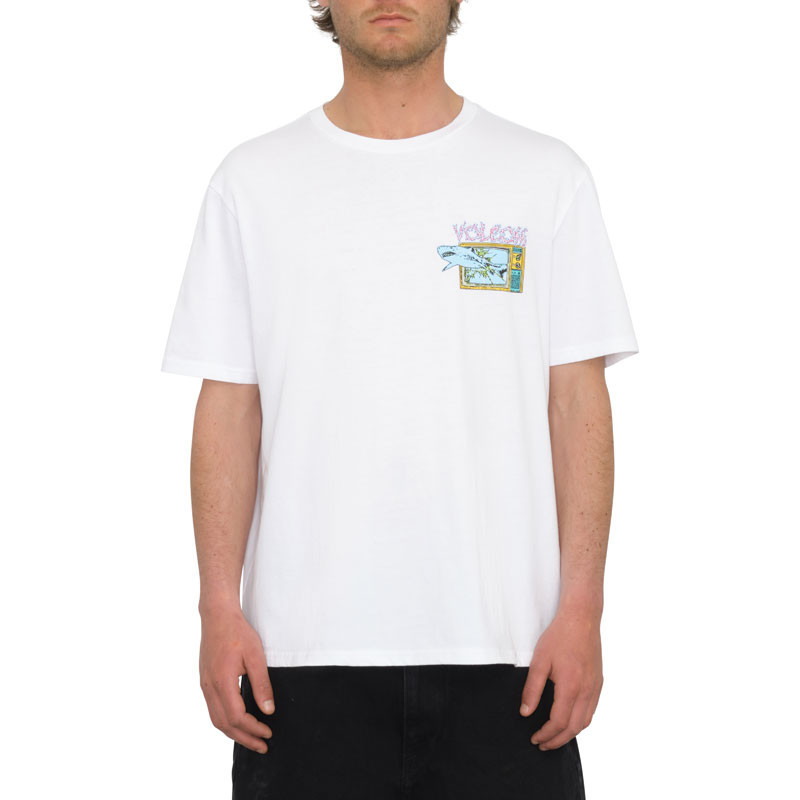 Camiseta Volcom: Frenchsurf Pw Sst (White)