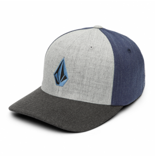 Gorra Volcom: Full Stone Hthr Flexfit Hat (Smokey Blue)