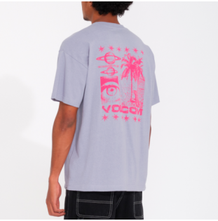 Camiseta Volcom: Primed Lse Sst (Violet Dust)