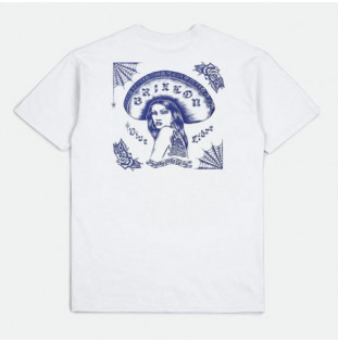 Camiseta Brixton: Vive Libre SS Stt (White)