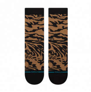 Calcetines Stance: Animalistic Crew (Black Brown)