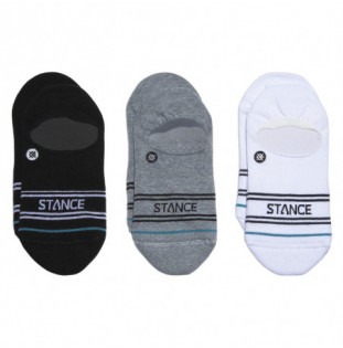 Calcetines Stance: Basic 3 Pack No Show (Multi)