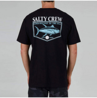 Camiseta Salty Crew: Angler Standard SS Tee (Black)