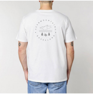 Camiseta Atlas: Itsas & Mendi Tee 2.0 (White Forest)