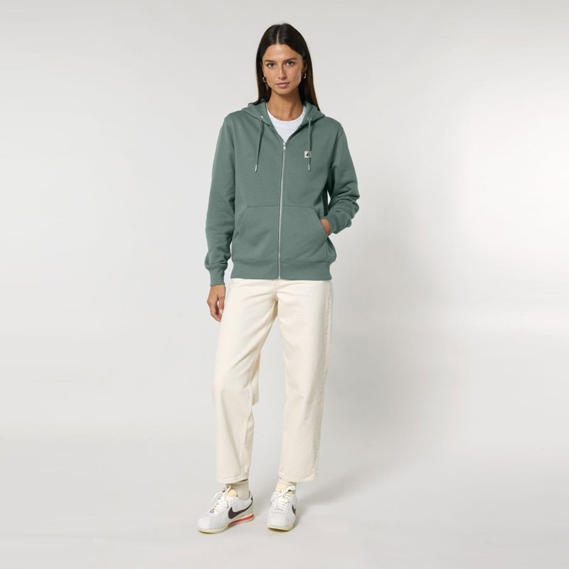 Sudadera Atlas: San Francisco 2.0 Zip Hood (Green Bay)