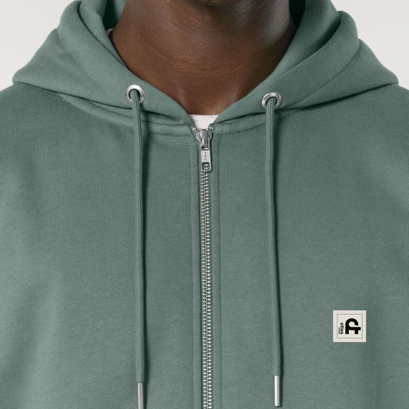 Sudadera Atlas: San Francisco 2.0 Zip Hood (Green Bay)