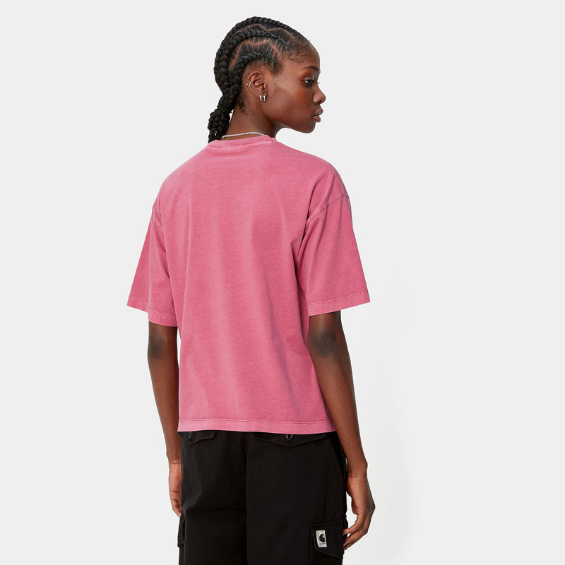 Camiseta Carhartt WIP: W SS Nelson T-Shirt (Magenta)