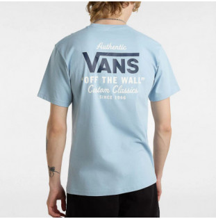 Camiseta Vans: Mn Holder St Classic (Dusty Blu Dress Blu)