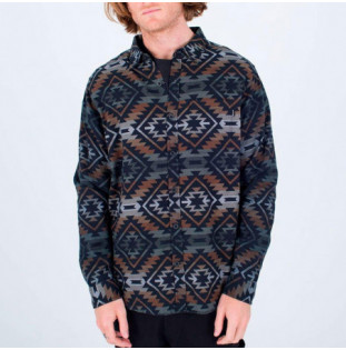 Camisa Hurley: Portland Organic Flannel (Bronzed)
