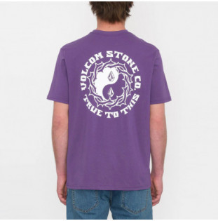 Camiseta Volcom: Counter Balance BSC SST (Deep Purple)