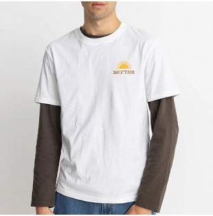 Camiseta Rhythm: Awake SS Tshirt (Vintage White)