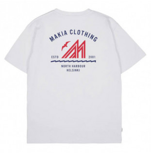 Camiseta Makia: Särkkä T Shirt (White)