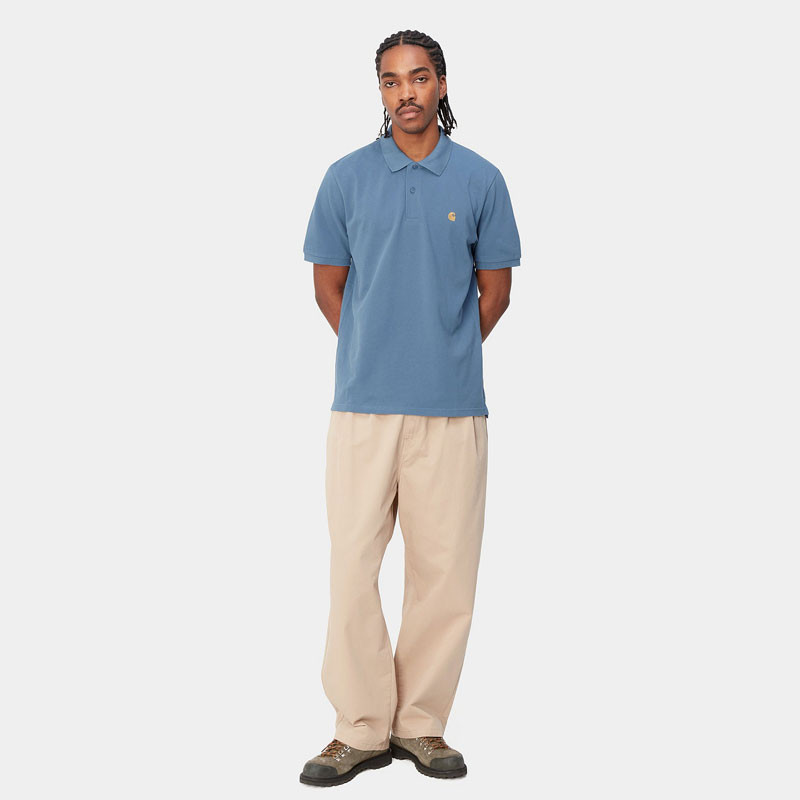 Polo Carhartt WIP: SS Chase Pique Polo (Sorrent Gold)