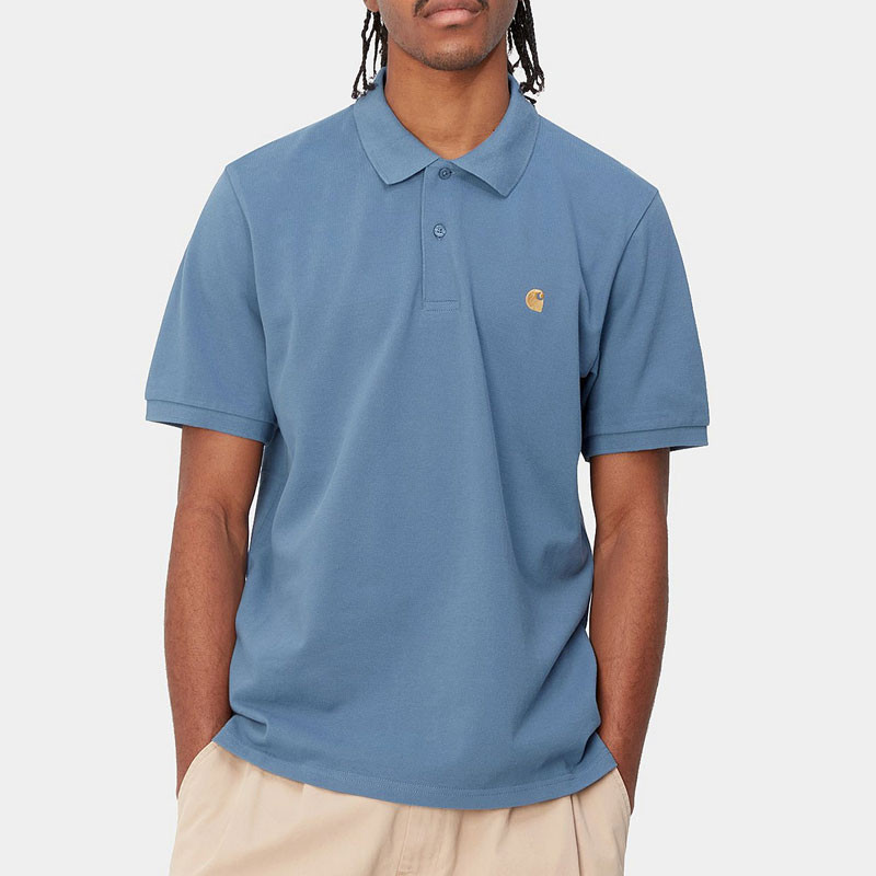Polo Carhartt WIP: SS Chase Pique Polo (Sorrent Gold)