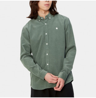Camisa Carhartt WIP: LS Madison Fine Cord Shirt (Park Wax)