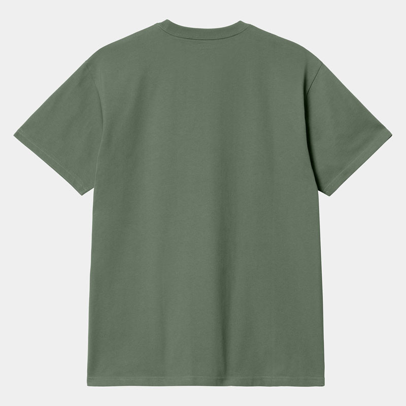 Camiseta Carhartt WIP: SS Chase T-Shirt (Duck Green Gold)