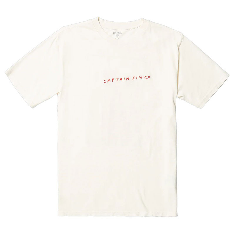 Camiseta Captain Fin: Be Cool Man SS Tee (Vintage White)