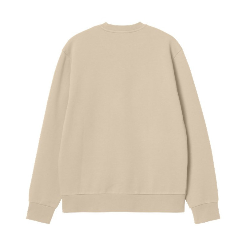 Sudadera Carhartt WIP: Script Embroidery Sweat (Wall Black)