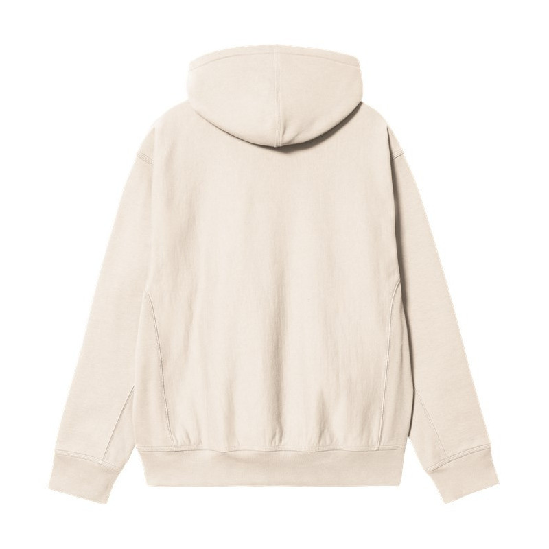 Sudadera Carhartt WIP: Hooded American Script Sweat (Moonbeam)