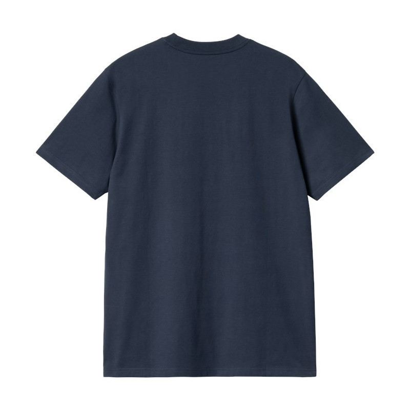 Camiseta Carhartt WIP: SS Script T-Shirt (Air Force Blue Malbec)