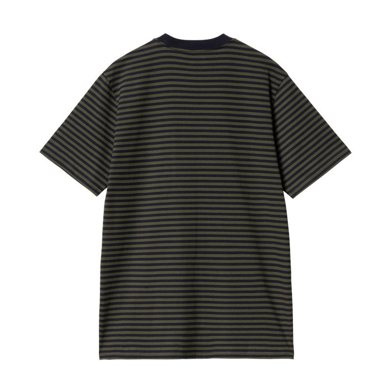 Camiseta Carhartt WIP: SS Verner Pocket T-Shirt (St Dk Ny Of Grn)