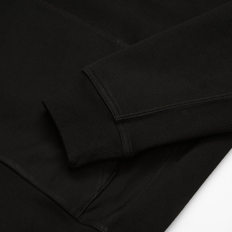 Sudadera Carhartt WIP: Hooded American Script Sweat (Black)
