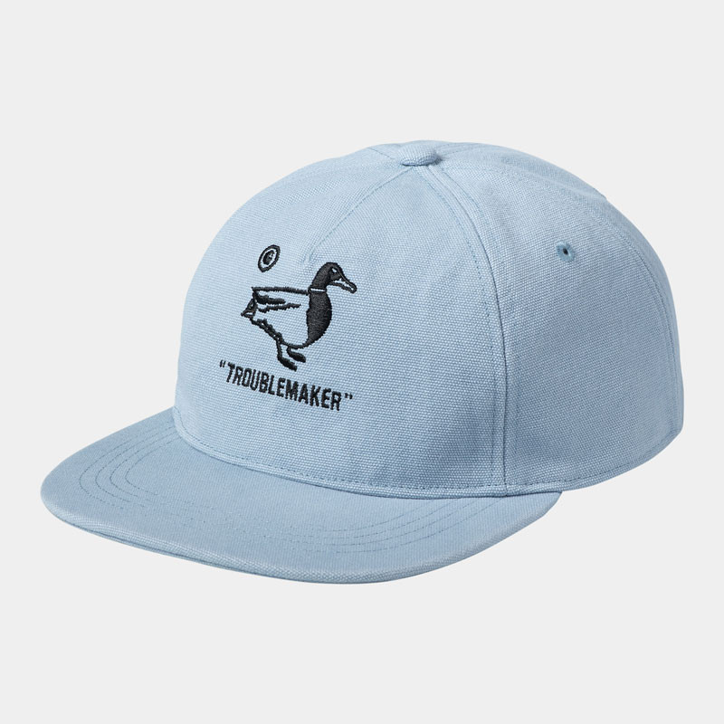 Gorra Carhartt WIP: Stamp Cap (Misty Sky Black)