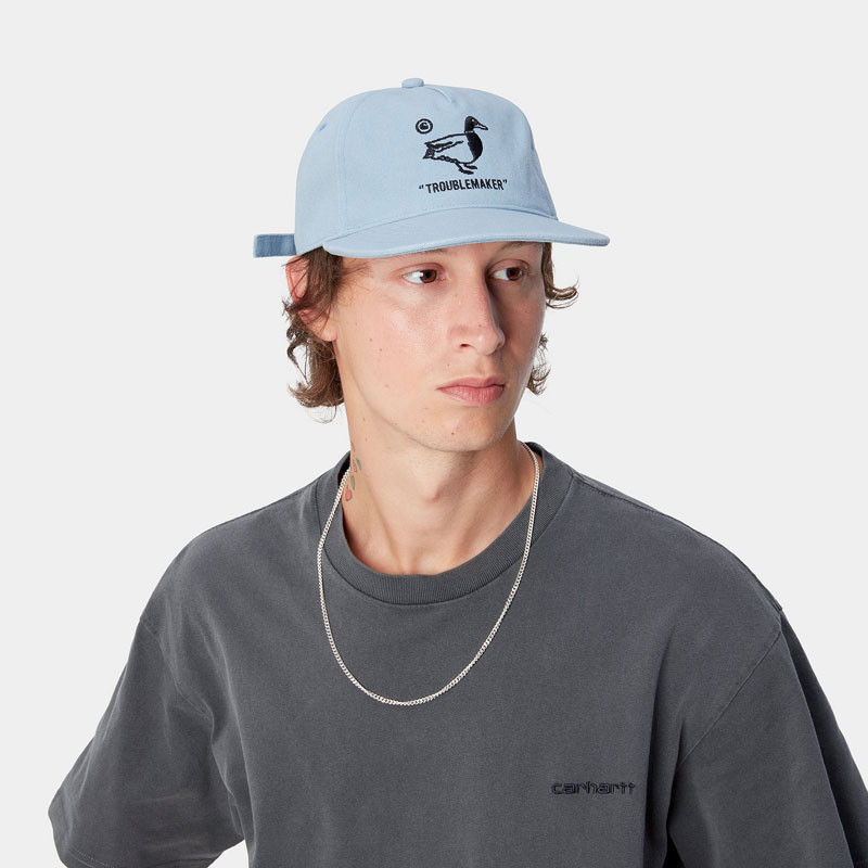 Gorra Carhartt WIP: Stamp Cap (Misty Sky Black)