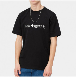 Camiseta Carhartt WIP: SS Script T-Shirt (Black White)