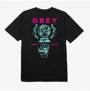 Camiseta Obey: Obey Helping Hand (Black)