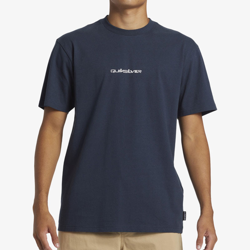 Camiseta Quiksilver: Qs Omni Logo Dn (Dark Navy)