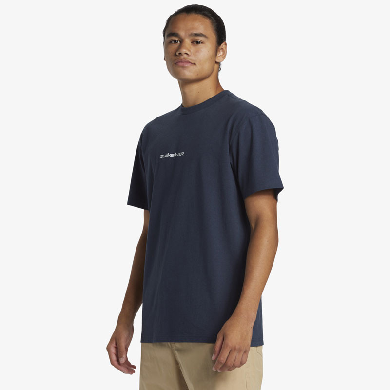 Camiseta Quiksilver: Qs Omni Logo Dn (Dark Navy)