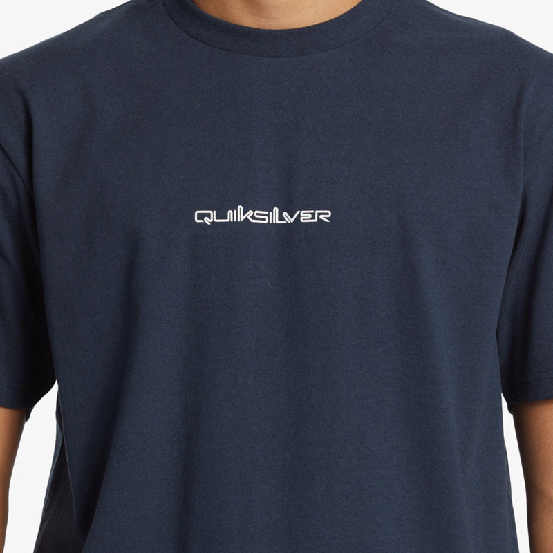 Camiseta Quiksilver: Qs Omni Logo Dn (Dark Navy)