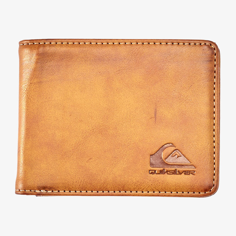 Cartera Quiksilver: Slim Rays (Chocolate Brown)