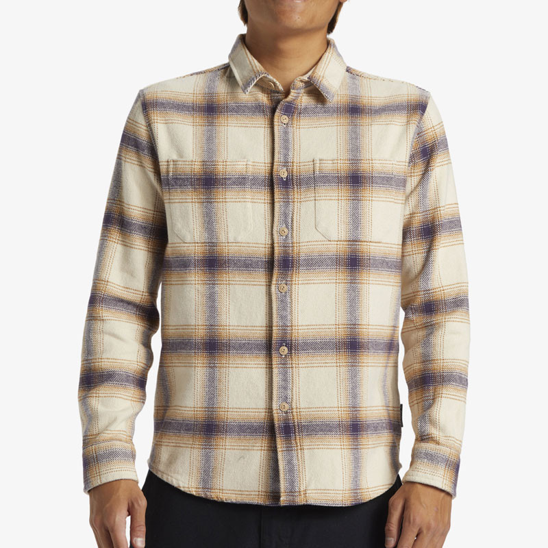 Camisa Quiksilver: Dna Flannel (Fog Plaid)