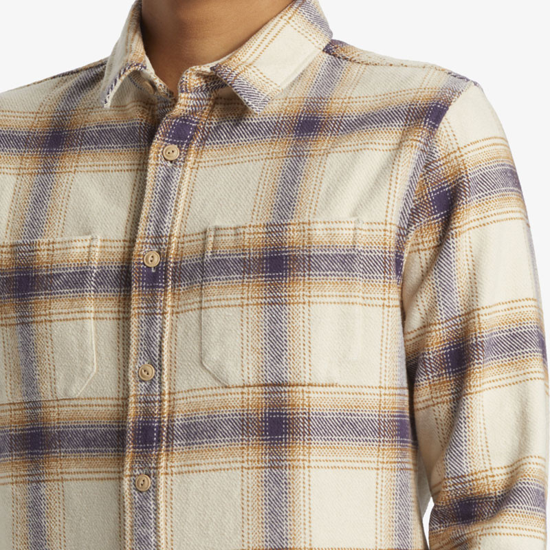 Camisa Quiksilver: Dna Flannel (Fog Plaid)