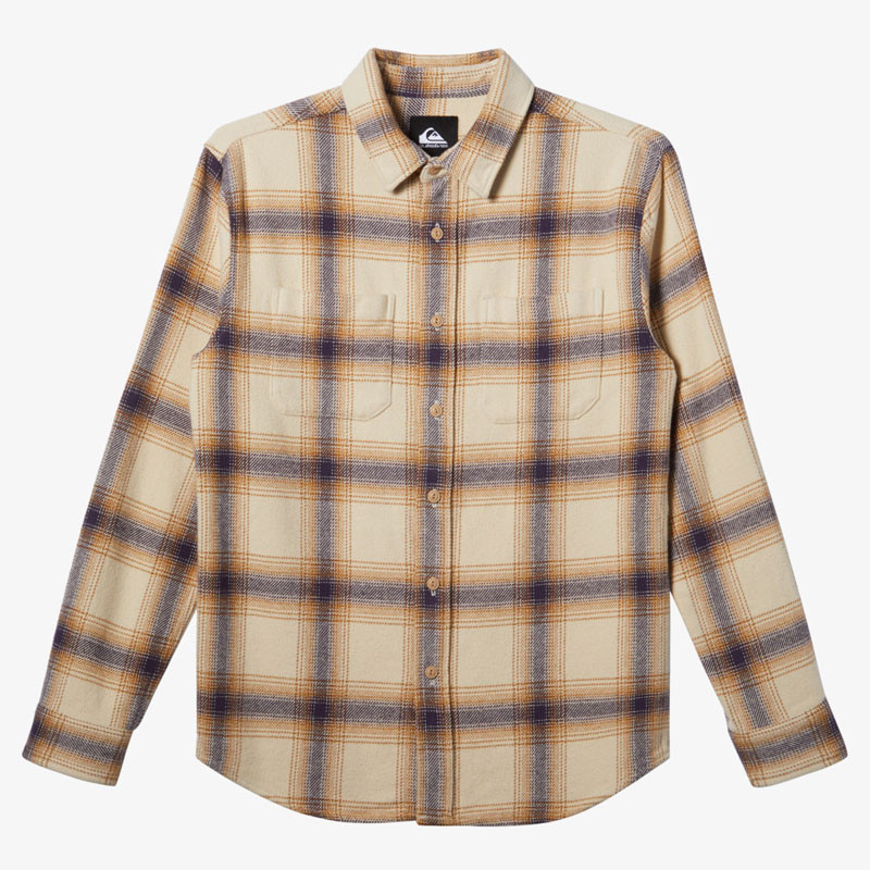 Camisa Quiksilver: Dna Flannel (Fog Plaid)