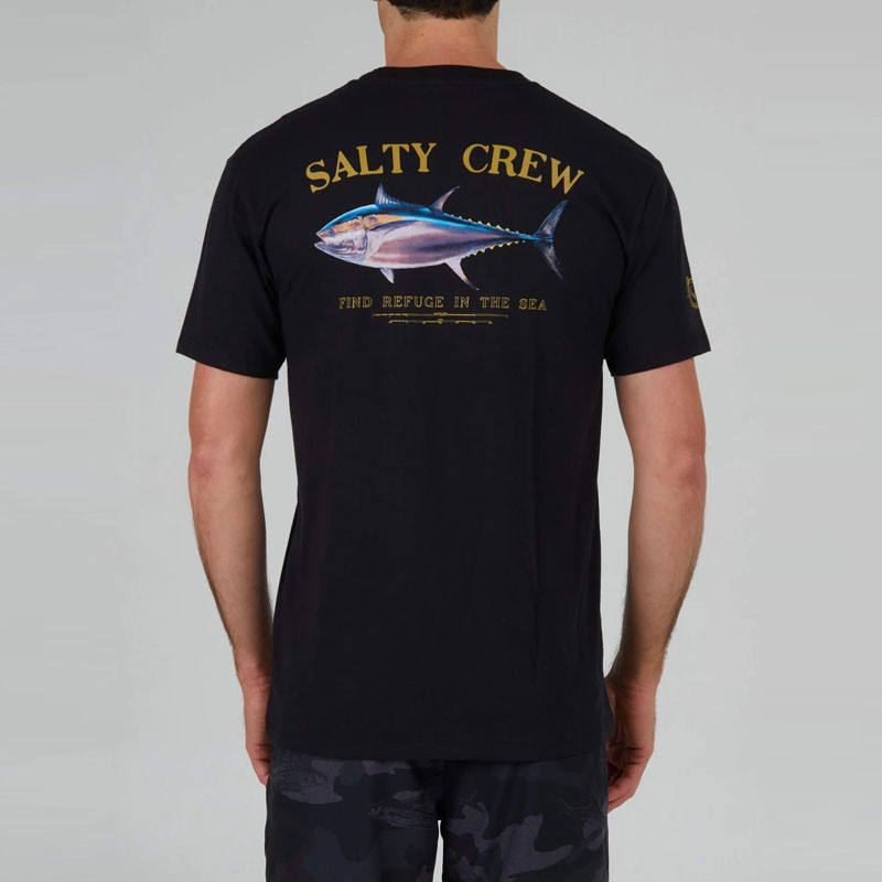 Camiseta Salty Crew: Big Blue Premium SS Tee (Black)