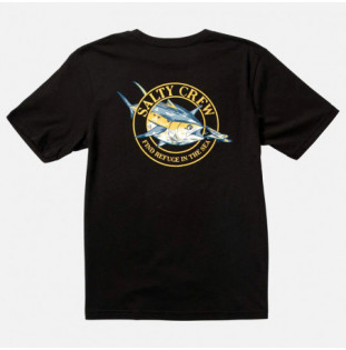 Camiseta Salty Crew: Chaser Classic SS Tee (Pigment Black)