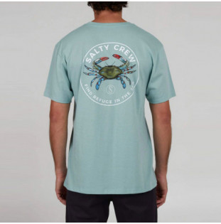 Camiseta Salty Crew: Blue Crabber Premium SS Tee (Mackerel)