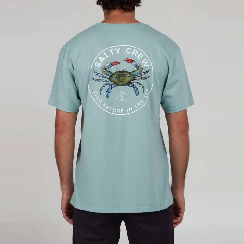 Camiseta Salty Crew: Blue Crabber Premium SS Tee (Mackerel)