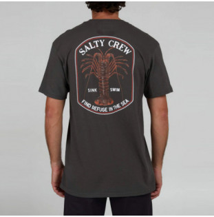 Camiseta Salty Crew: Spiny Standard SS Tee (Charcoal)