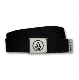 Cinturón Volcom: Circle Web Belt (Black)