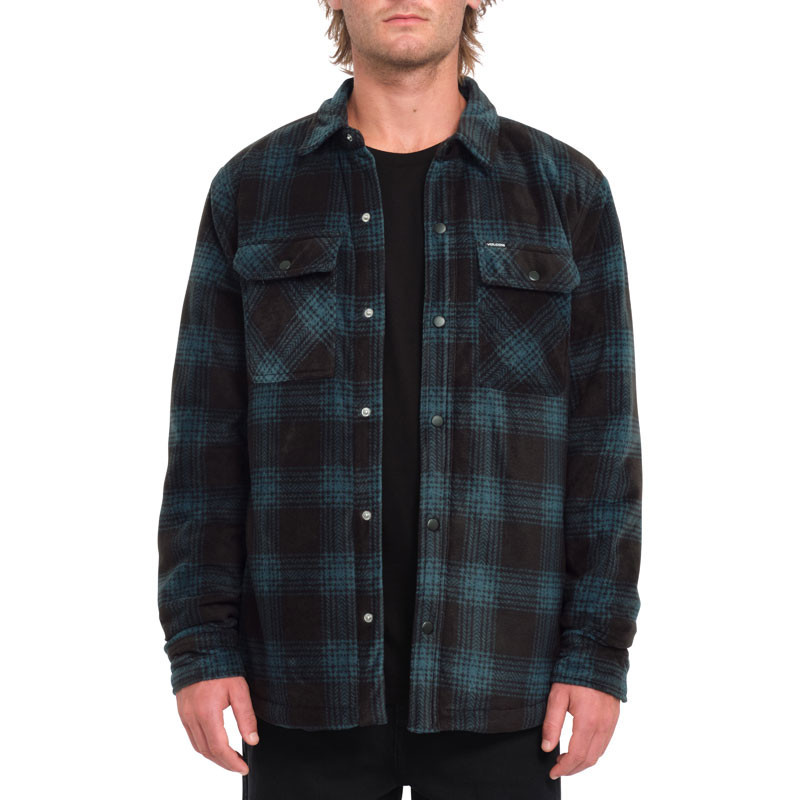 Chaqueta Volcom: Bowered Fleece LS (Evergreen)