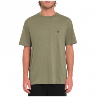 Camiseta Volcom: Circle Blanks Hth SST (Wintermoss)