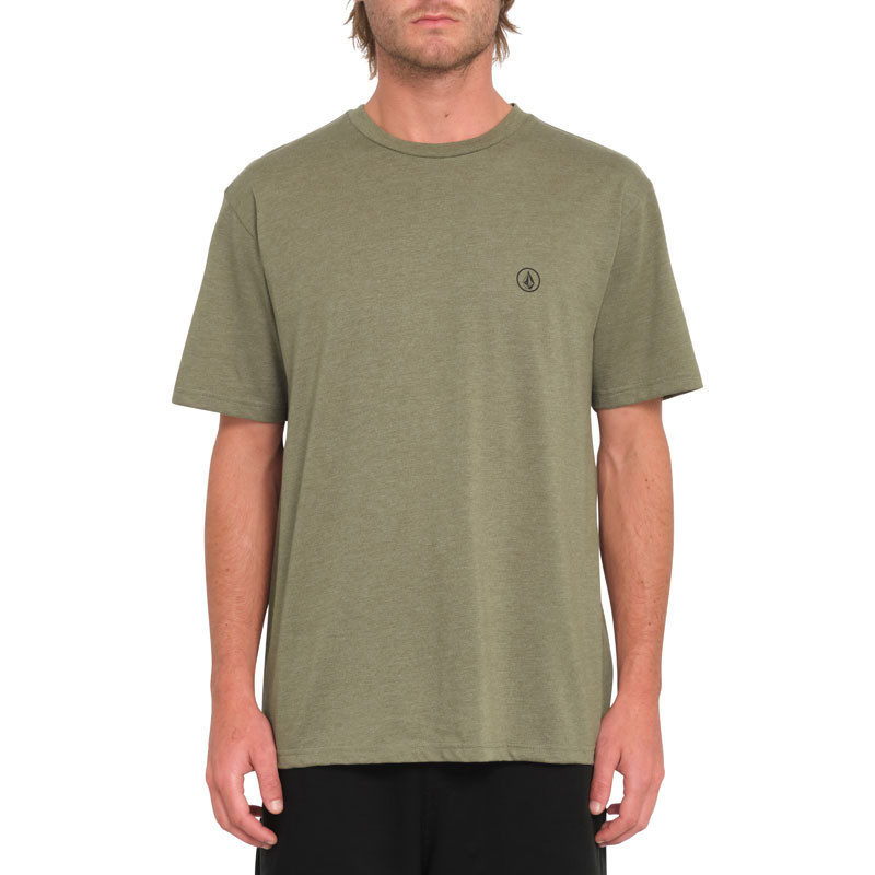 Camiseta Volcom: Circle Blanks Hth SST (Wintermoss)